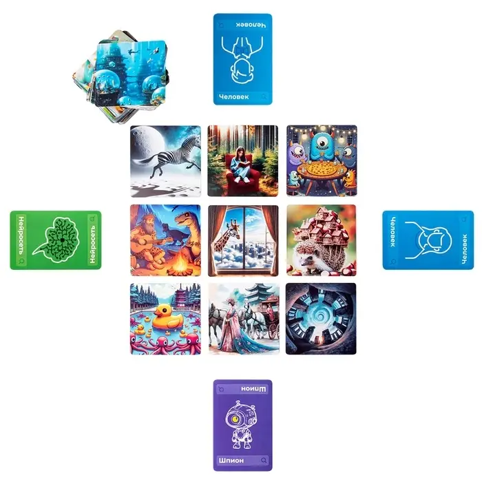 Настольная игра Настольная игра "Нейрошпион" 2404C