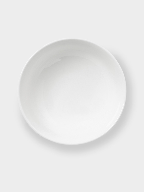 Тарелка глубокая Hanna Knövell, d=18.5 см, фарфор, белая