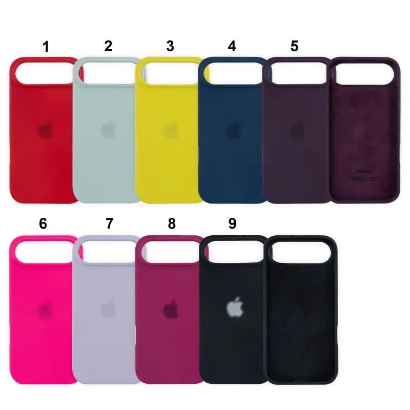 Чехол для iPhone 17 Air Silicone Сase APL WS (с лого)