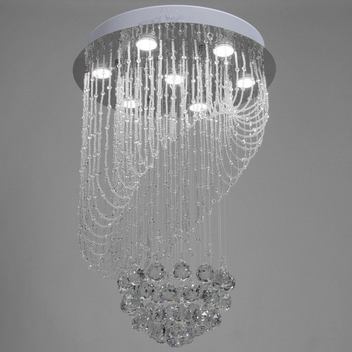 Светильник каскад Светильник каскад "Алессандра" 7xLED хром 50х50х75см BayerLux