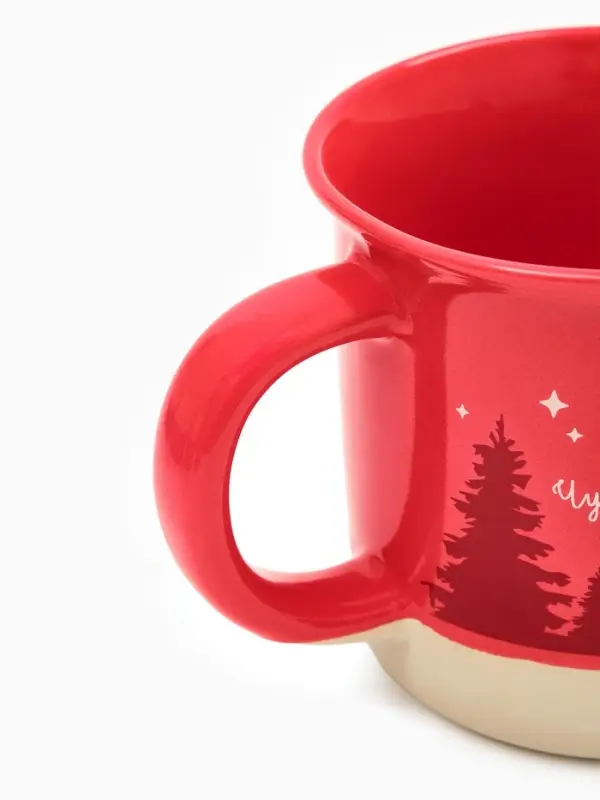 Кружка чайная новогодняя «Чудеса рядом», 400 мл, ручная работа Кружка чайная новогодняя «Чудеса рядом», 400 мл, ручная работа