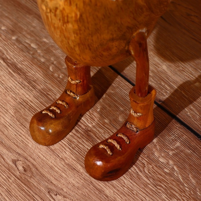 Сувенир «Утка натуральная», 50 см, дерево