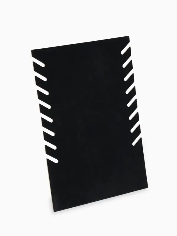 Подставка под кулоны, цепи QF, 19&times;9.5&times;28 см, чёрная