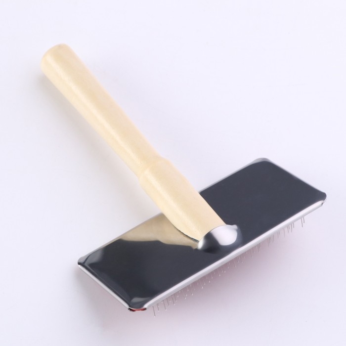 Пуходерка Wood средняя с каплями, деревянная ручка, 9 х 12 см Пуходерка Wood средняя с каплями, деревянная ручка, 9 х 12 см