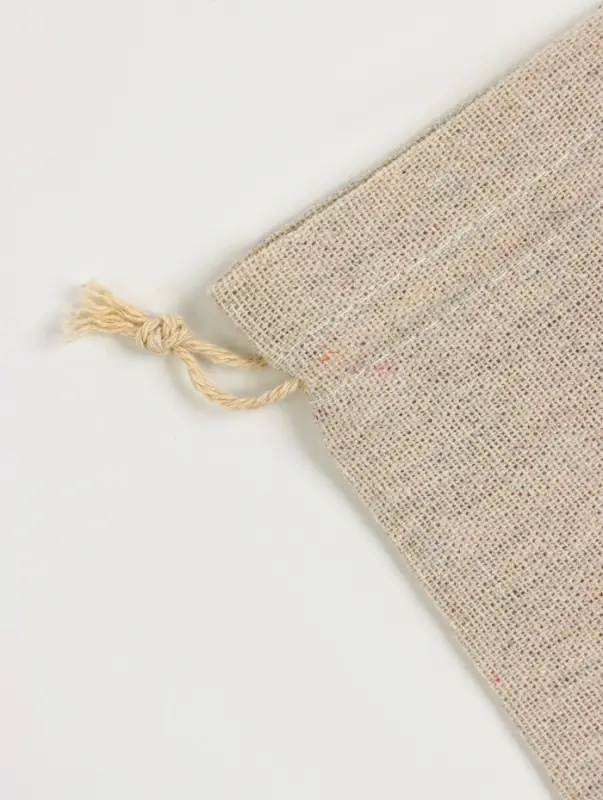 Мешочек подарочный для украшений, подарков и трав, текстиль &laquo;Эко&raquo;, 12&times;8 см