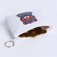 Кошелёк детский &laquo;Мишутки&raquo;, маленький, монетница, МИКС