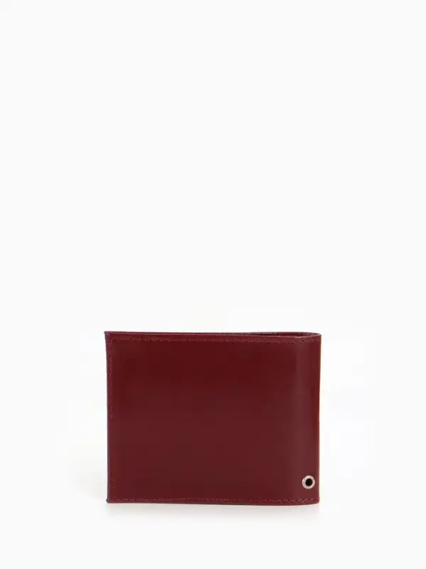 Обложка для удостоверения &laquo;Ветеран боевых действий&raquo;, натуральная кожа, бордовая