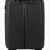 Чемодан на колёсах, 20", кодовый замок, 36&times;20&times;54 см, чёрный