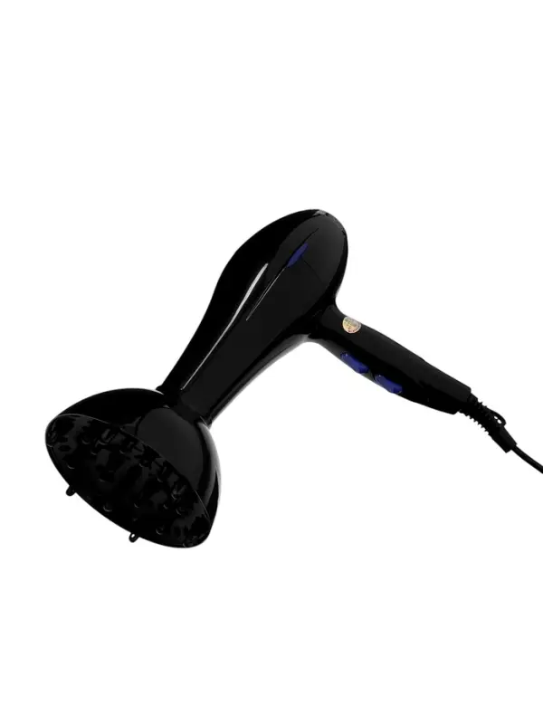 Фен LF-30, Вт, 2 скорости, 3 температурных режима, 3 насадки, чёрный
