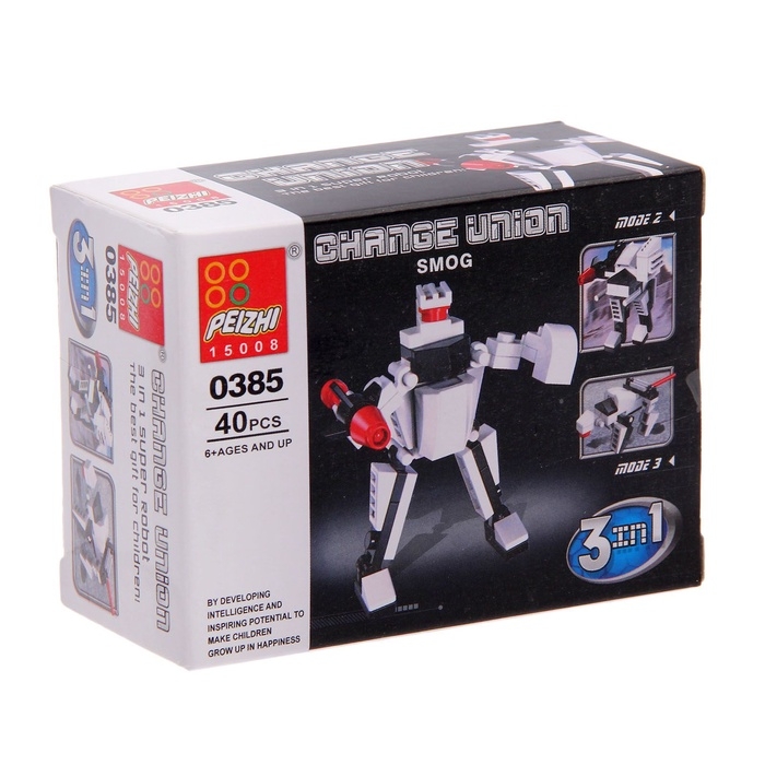 Конструктор Робот Конструктор Робот "Космический исследователь", 3 в1 0385 40 деталей