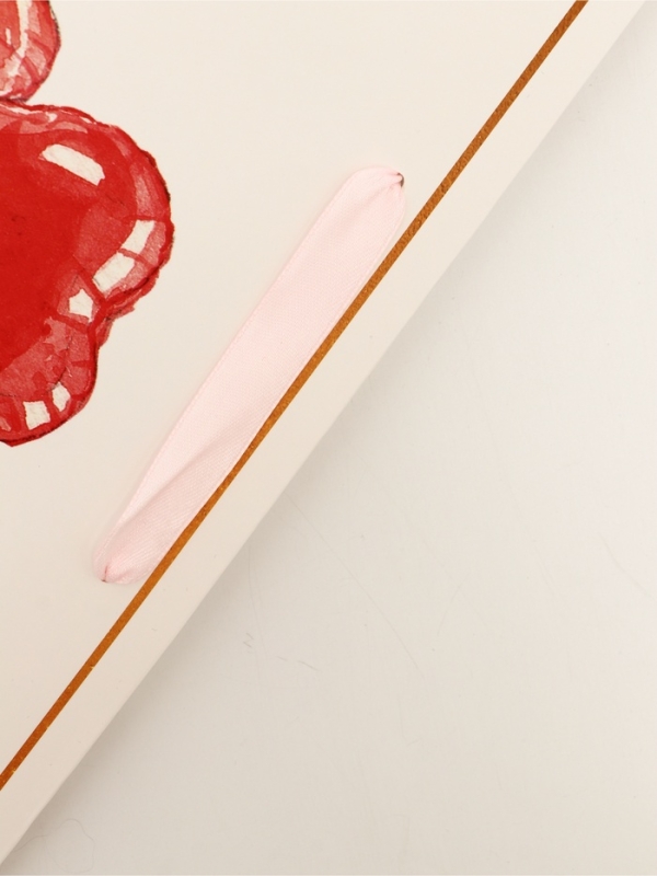 Пакет подарочный вертикальный "With Love", 26 × 32 × 12 см