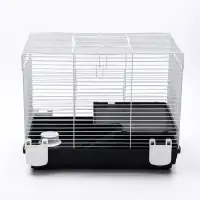 Клетка усиленная для хомяков и крыс 47 х 29 х 37 см, серая