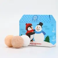 Бомбочки для ванны в домике «Пингвин», набор 6 шт х 40 г, URAL LAB