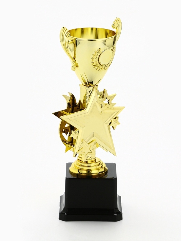 Кубок 193, наградная фигура, золото, подставка пластик, 23 х 9 х 7.5 см Кубок 193, наградная фигура, золото, подставка пластик, 23 х 9 х 7.5 см