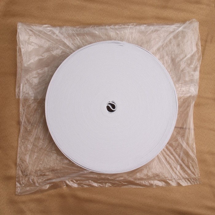 Лента эластичная, 25 мм, 25 ± 1 м, цвет белый Лента эластичная, 25 мм, 25 ± 1 м, цвет белый