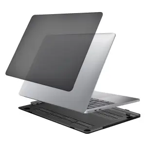 Чехол для MacBook Pro13 (2022/2020/2016) кристалл черный (A1708/A1706/A1989/A2159/A2251/A2289/A2338)