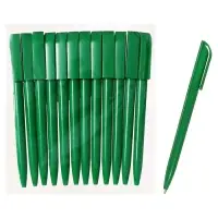 Ручка шариковая поворотная Calligrata, 1.0 мм, клип 1×3.5 см, под логотип, корпус зелёный, стержень синий