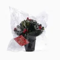 Новогодняя композиция на стол &laquo;Зимнее волшебство. Зима&raquo; в горшке,12&times;5.5 см