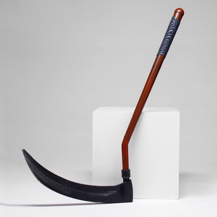 Сувенирное оружие  Сувенирное оружие "Коса жнеца", 100*55см, пенополистирол