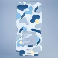 Кондитерская упаковка, коробка с ламинацией «Present», 20 х 20 х 4 см