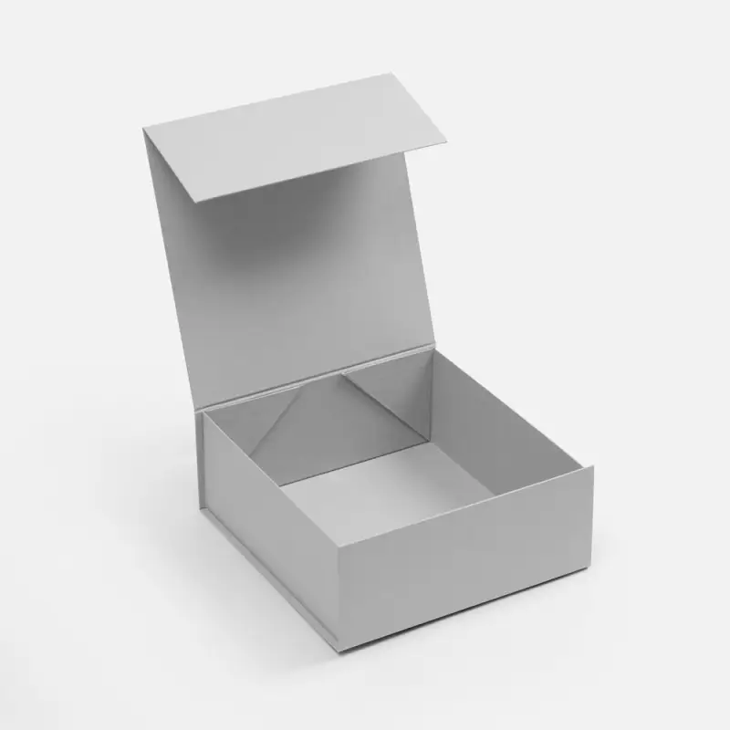 Коробка складная Quadra Fold, серая Коробка складная Quadra Fold, серая