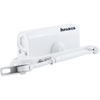 Доводчик дверной Isparus ISP 410, 15-60кг, белый