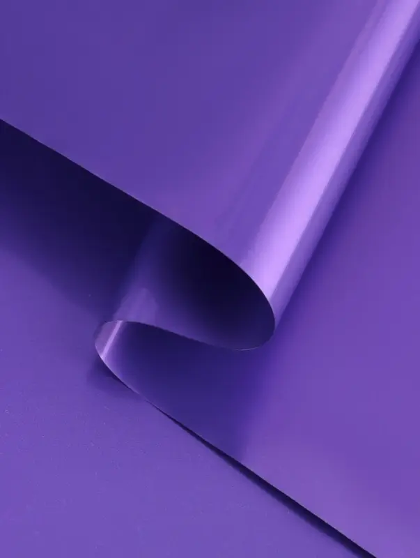 Пленка для цветов и букетов &laquo;Металл&raquo;, сиреневый, 0.57&times;5 м &plusmn;5% см