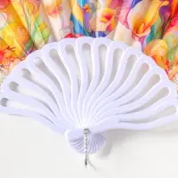 Веер складной &laquo;Каллы и мехенди&raquo;, 22.5 см