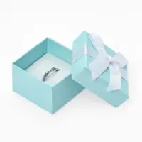 Набор коробочек подарочных 6 шт. под кольцо &laquo;Тиффани&raquo; 5&times;5, цвет бирюзовый (3593346)