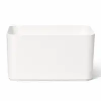 Ящик для хранения Joy, 2.3 л, 23&times;16&times;12 см, пластик, белый