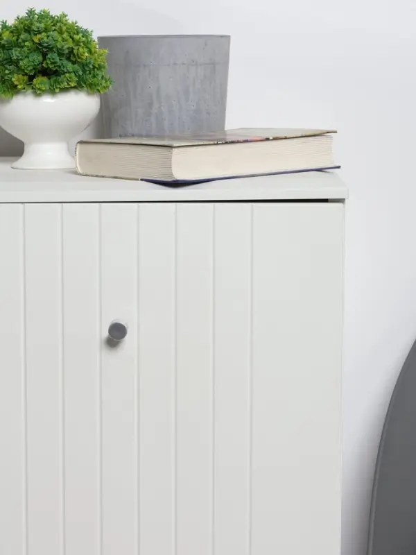 Ручка-кнопка CAPPIO РК102, d=18 мм, пластик, цвет матовый хром, 8 шт.