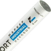 Маркер лаковый Topfort Industrial 4 мм синий