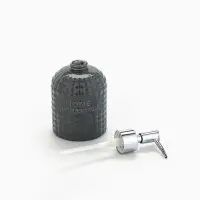 Дозатор для жидкого мыла, серый, 350 мл.