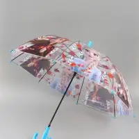 Зонт прозрачный купол &laquo;Зимняя принцесса&raquo;, d=76см