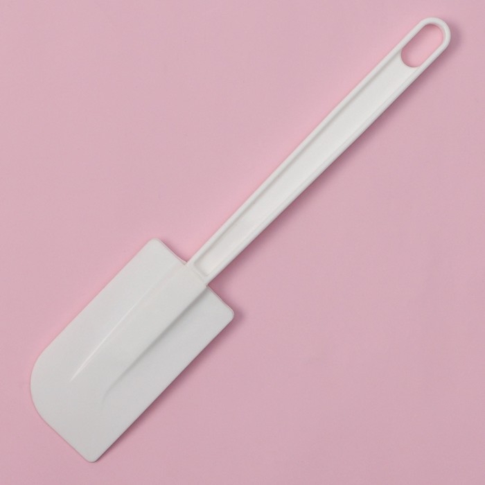 Лопатка Доляна, 23,5 см, цвет белый Лопатка Доляна, 23,5 см, цвет белый