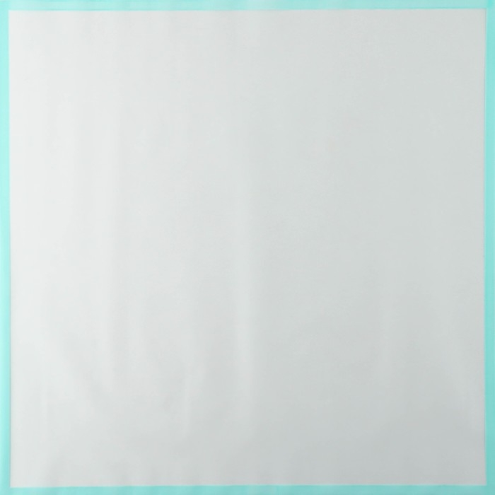 Плёнка для цветов упаковочная матовая «Кайма», тиффани, 0.5 х 9 м Плёнка для цветов упаковочная матовая «Кайма», тиффани, 0.5 х 9 м