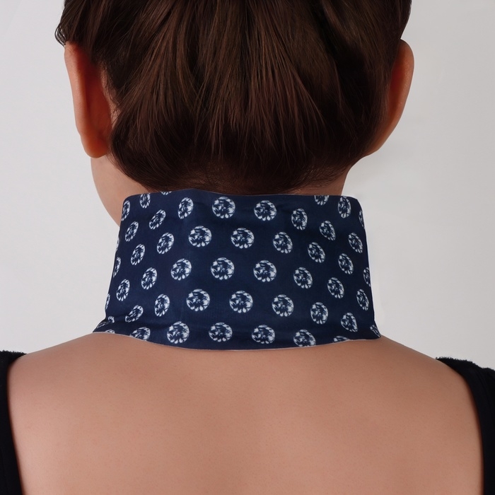 Бандаж самонагревающийся для шеи, 14 × 18 × 0,5 см, цвет синий Бандаж самонагревающийся для шеи, 14 × 18 × 0,5 см, цвет синий