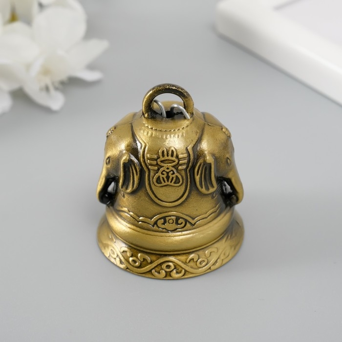 Колокольчик  Колокольчик "Слоны" 5х4,2х4,2 см