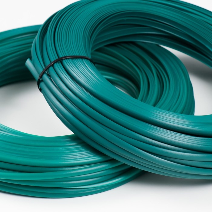 Ротанг искусственный гладкий 7 мм 100 м полутрубка (зеленый) МИКС Ротанг искусственный гладкий 7 мм 100 м полутрубка (зеленый) МИКС