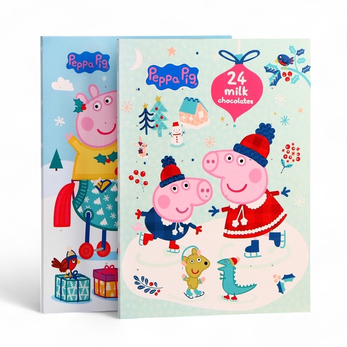 Адвент календарь Адвент календарь "Свинка Пеппа", микс, 75 г