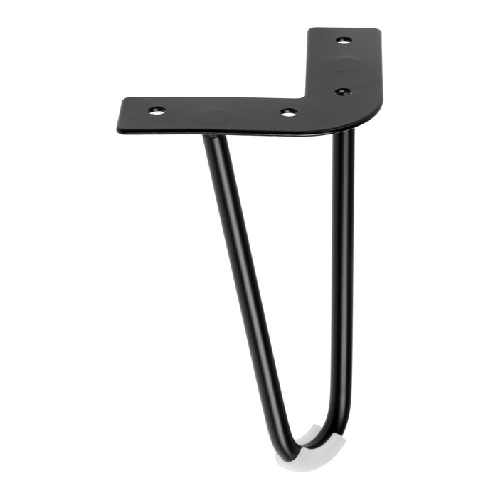 Опора мебельная CAPPIO OP06,h=150мм,d=8 мм.11*11,  цвет матовый черный Опора мебельная CAPPIO OP06,h=150мм,d=8 мм.11*11,  цвет матовый черный