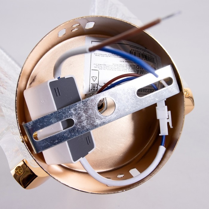 Светильник 2133/1w LED 5Вт золото 22х14х24 см