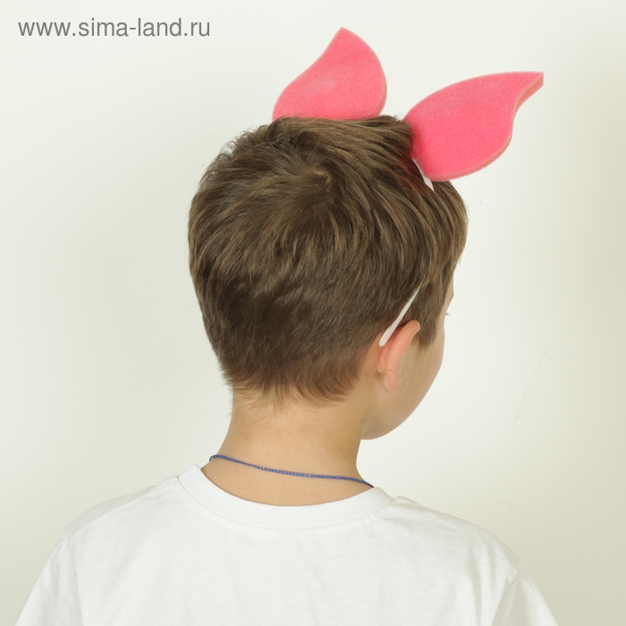 Карнавальный Ободок«Уши поросенка» поролон Карнавальный Ободок«Уши поросенка» поролон