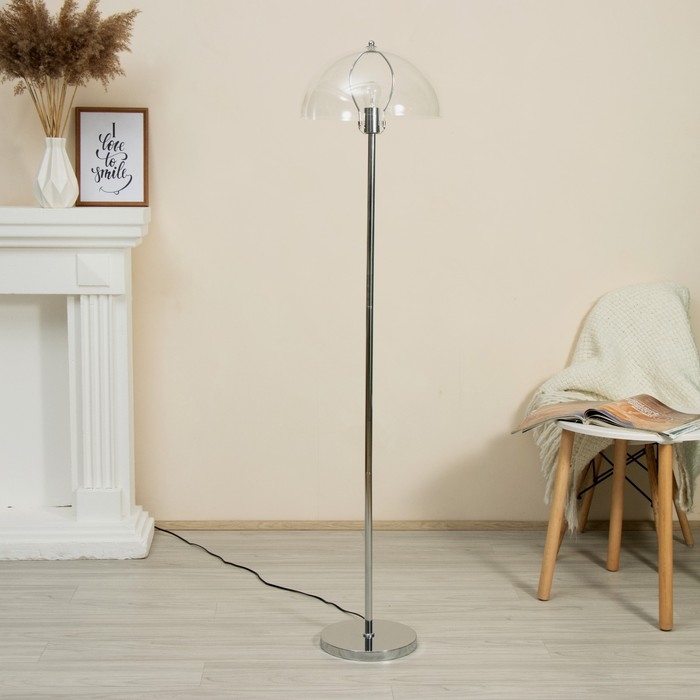 Торшер  Торшер "Байхаус" Е27 15Вт прозрачный 35х35х150см