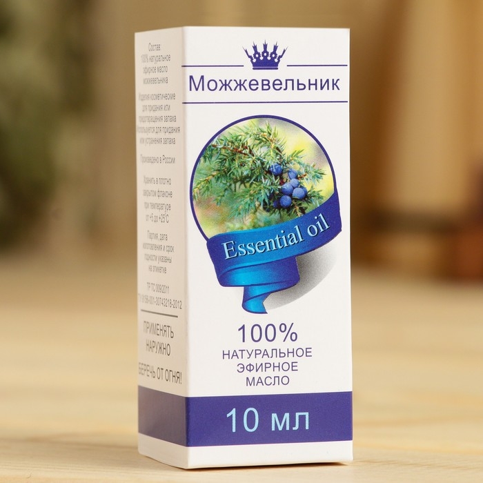 Эфирное масло Эфирное масло "Можжевельник", флакон-капельница, аннотация, 10 мл, дезинфицирующее
