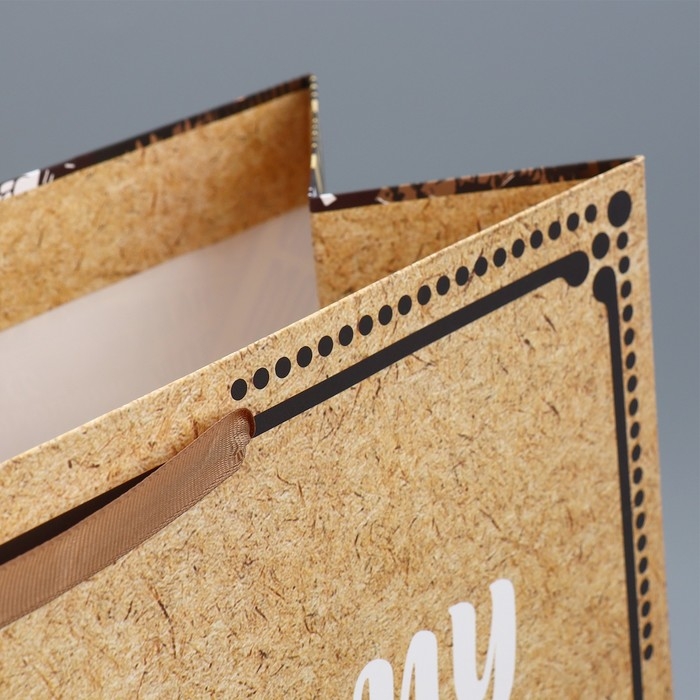 Пакет подарочный ламинированный, упаковка, «Для настоящего мужчины», 40 х 49 х 15 см Пакет подарочный ламинированный, упаковка, «Для настоящего мужчины», 40 х 49 х 15 см