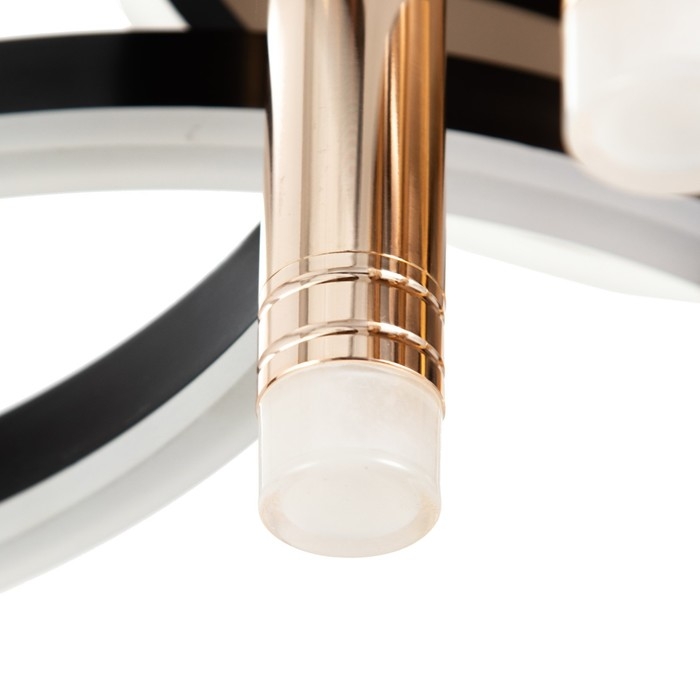 Светильник Светильник "Финди" 5xLED 250Вт черный 90х90х16 см BayerLux