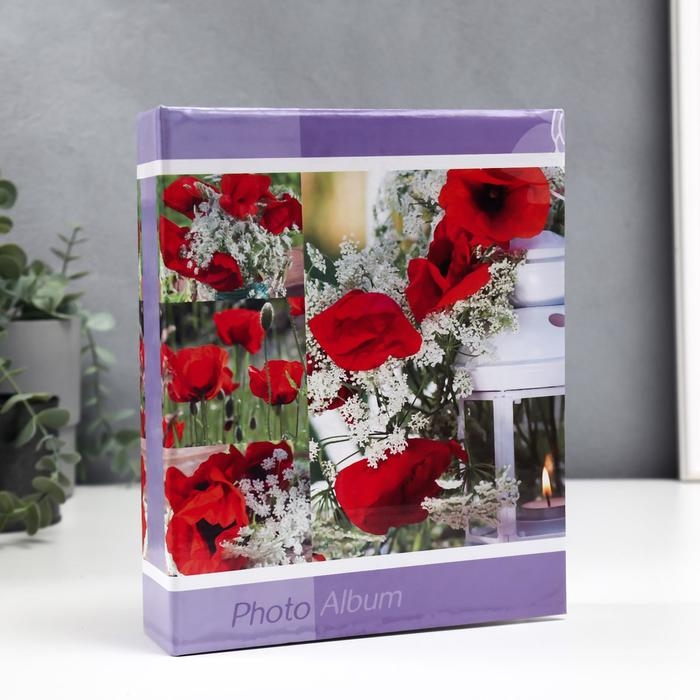 Фотоальбом Fotografia на 200 фото, 10x15 см., Фотоальбом Fotografia на 200 фото, 10x15 см., "Цветы"