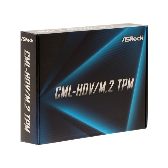 Материнская плата ASRock CML-HDV/M.2 TPM, LGA 1200, H310, 2xDDR4, DVI, VGA, HDMI, mATX Материнская плата ASRock CML-HDV/M.2 TPM, LGA 1200, H310, 2xDDR4, DVI, VGA, HDMI, mATX