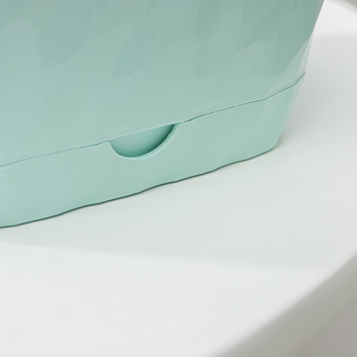 Горшок «Классика», 1 л, цвет мятный Горшок «Классика», 1 л, цвет мятный